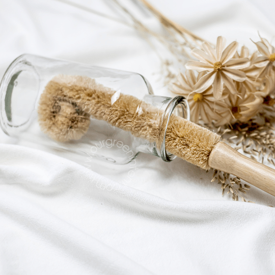 Coconut + Bamboo Bottle Brush – Goods that Matter